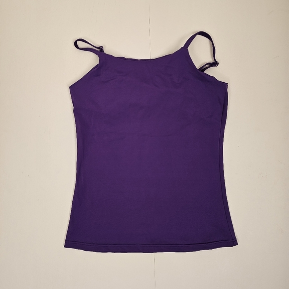 Balera purple 4-way stretch tank top for dance costume size Large Child - Picture 2 of 7